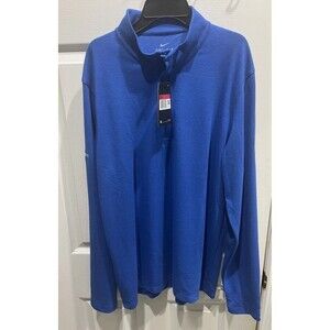 Nike Golf Dri-FIT Victory Mens 1/4 Zip Size L (BV0398-480) NWT